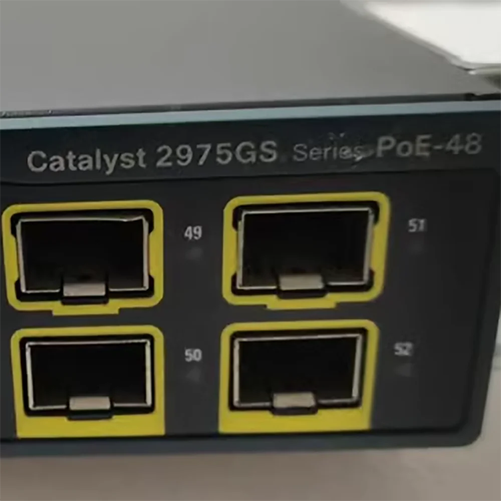 

Для CISCO WS-C2975GS-48PS-L 48-портовый полногигабитный источник питания POE, сетевой коммутатор управления