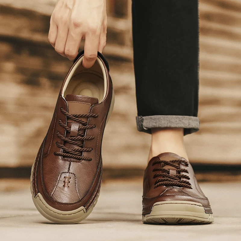Men's Luxury Leisure Loafers: Superior Breathable Comfort for All-Day Casual Wear & Relaxed Lifestyles