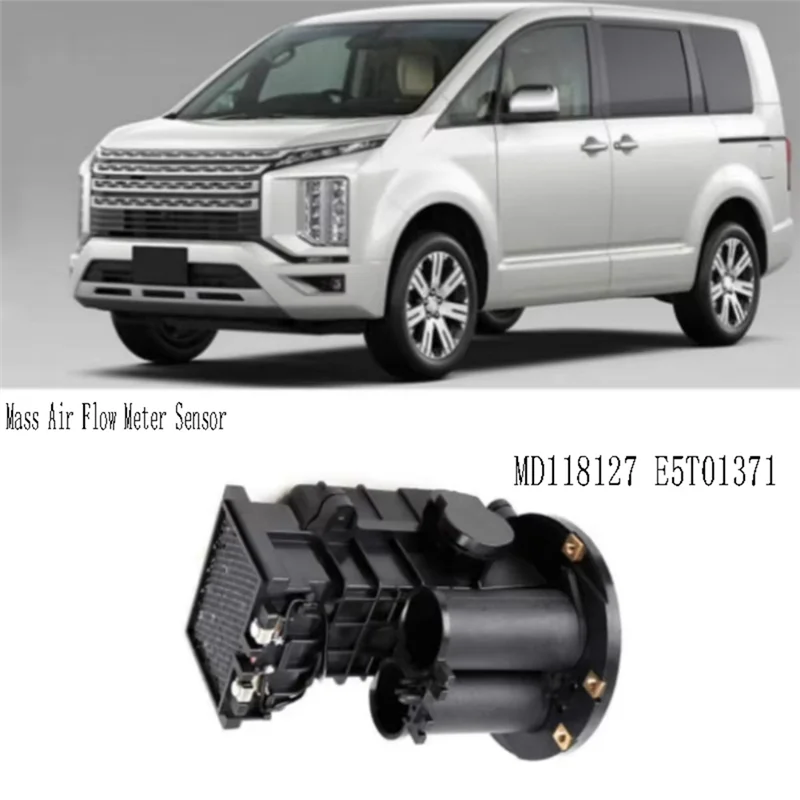 【Price Drop !!】MD118127 Mass Air Flow Meter Sensor For Dodge Raider Ram 50 For Mitsubishi Galant Mighty Max Montero Sigma E5T013