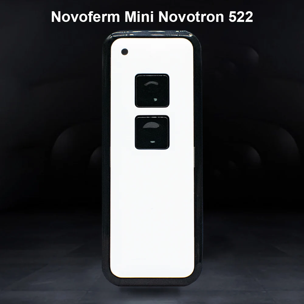 Novoferm-mando a distancia Mini Novotron 522 para puerta de garaje, 433,92 mhz, 2 botones, transmisor tormático de código rodante, 1-20 piezas