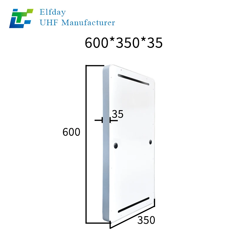 Porta de canal RFID 32/5000 para supermercado antirroubo e controle de acesso inteligente UHF 6c