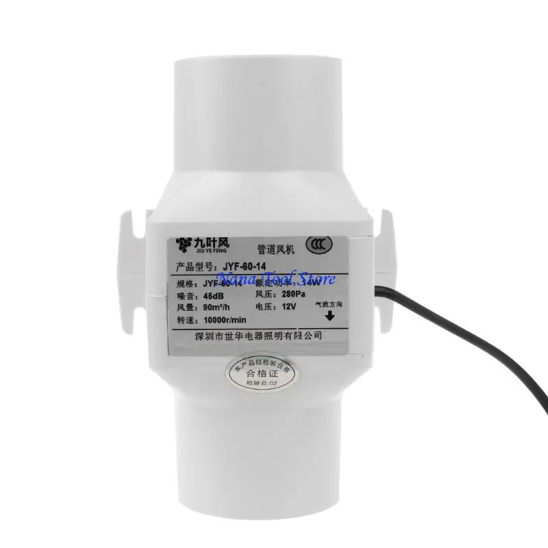 31GJ 60 mm Abluftventilator, Kanalventilator, Fenster-Luftverstärker, Luftventilator, einstellbare Geschwindigkeit