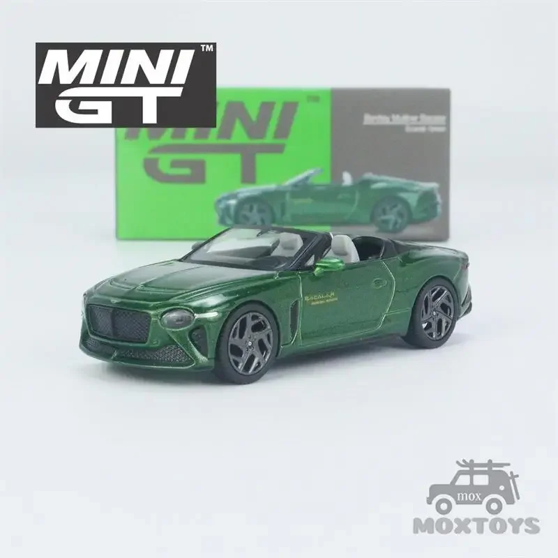 سيارة MINI GT 1:64 Mulliner Bacalar Scarab Green LHD Diecast Model