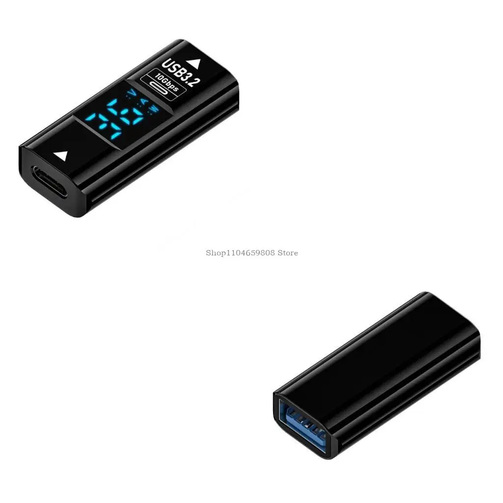 Easy to Use USB to USB C Converters, Type C Extender Fast Charging and Data Transfer Capabilities, Travel Friendly Size