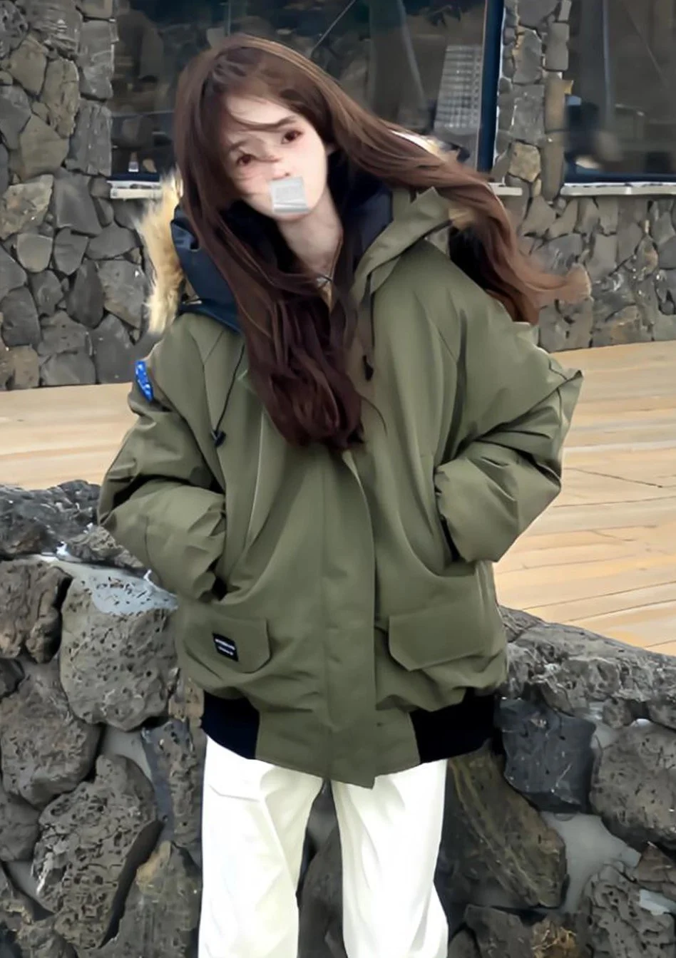 Parkas Yellow Women… - image