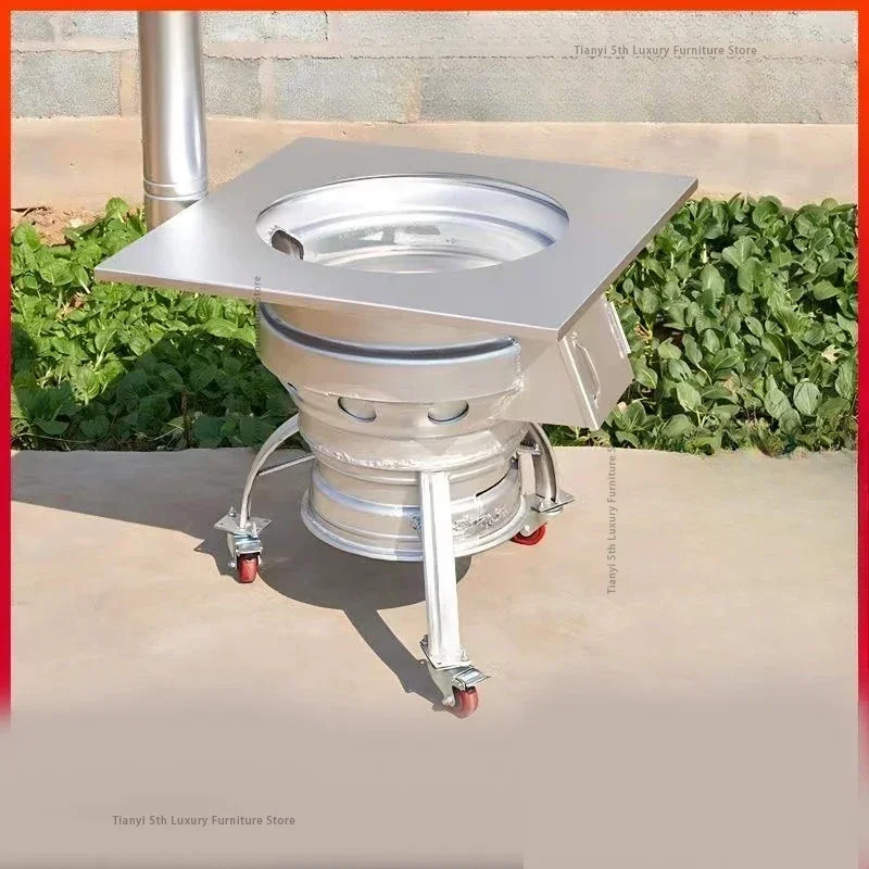 

Automobile Hub Patio Heaters Kitchen Firewood Stoves Cooking Stoves with Ovens Multifunction Nordic Home Garden Varmekilde FYPH