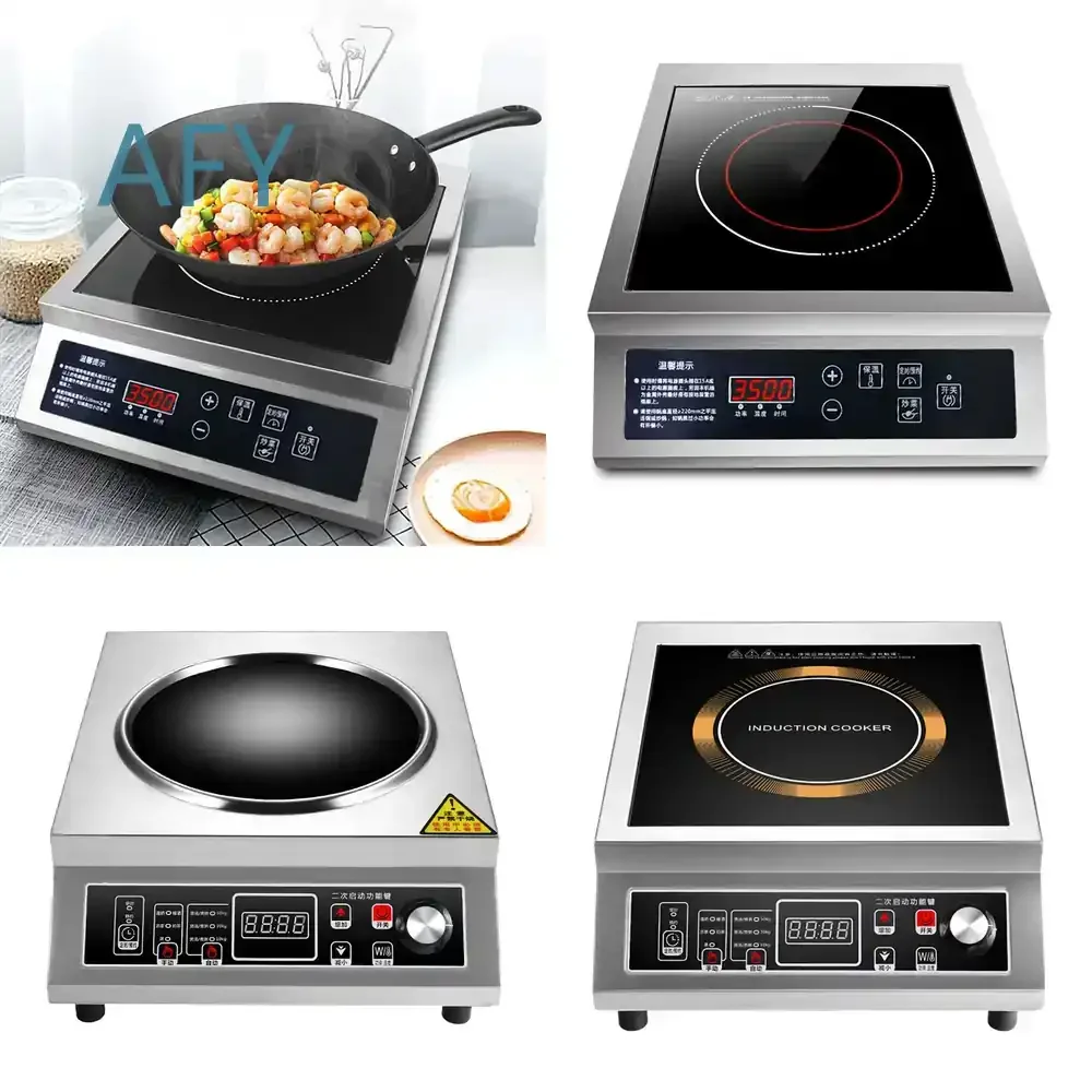 3500W Electric Stove Cooktop for Household and Commercial Use Induction Cooker High Power Stir Fry Soup Cooking Hot Plate for