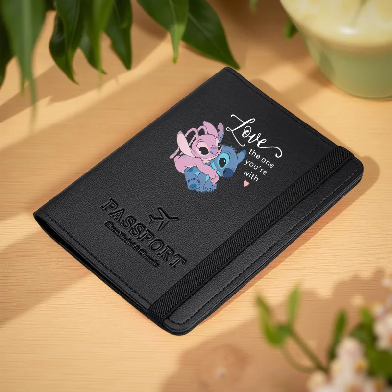 

Stitch Graphic Passport Cases Passport Holder Passport Wallet,Travel Essentials Vacation Travel Accessories For Holiday Season
