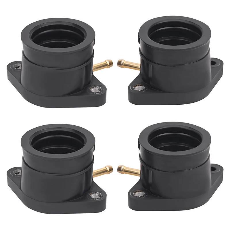 AHL 4pcs Motorcycle Parts Carburetor Intake Manifold For Yamaha XJR400 1993-1999 XJR 400 4HM-13586-00 4HM-13596-00