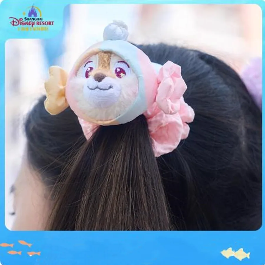 

Original Shanghai Disney Chip and Dale Cotton Candy Series Chip and Dale Hair Accessories Set