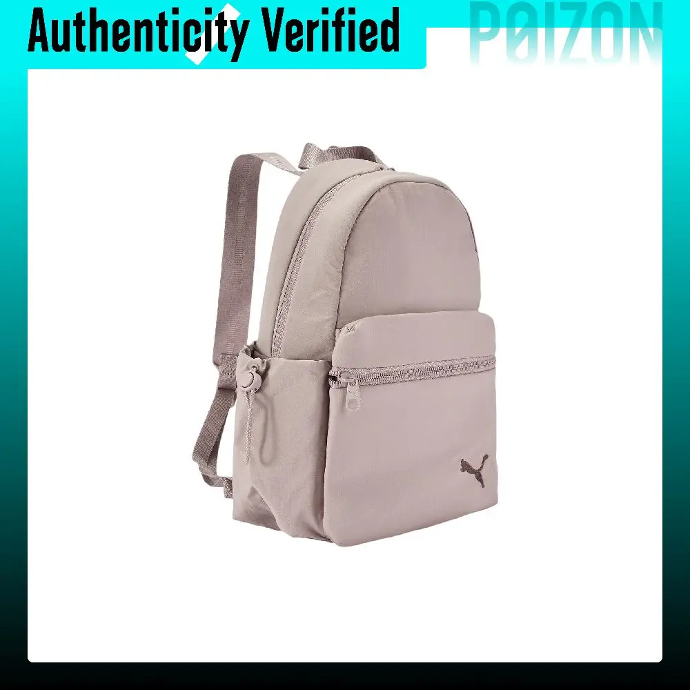 Mochila de tela PUMA HER pequeña para mujer, color marrón arenisca 092705-06