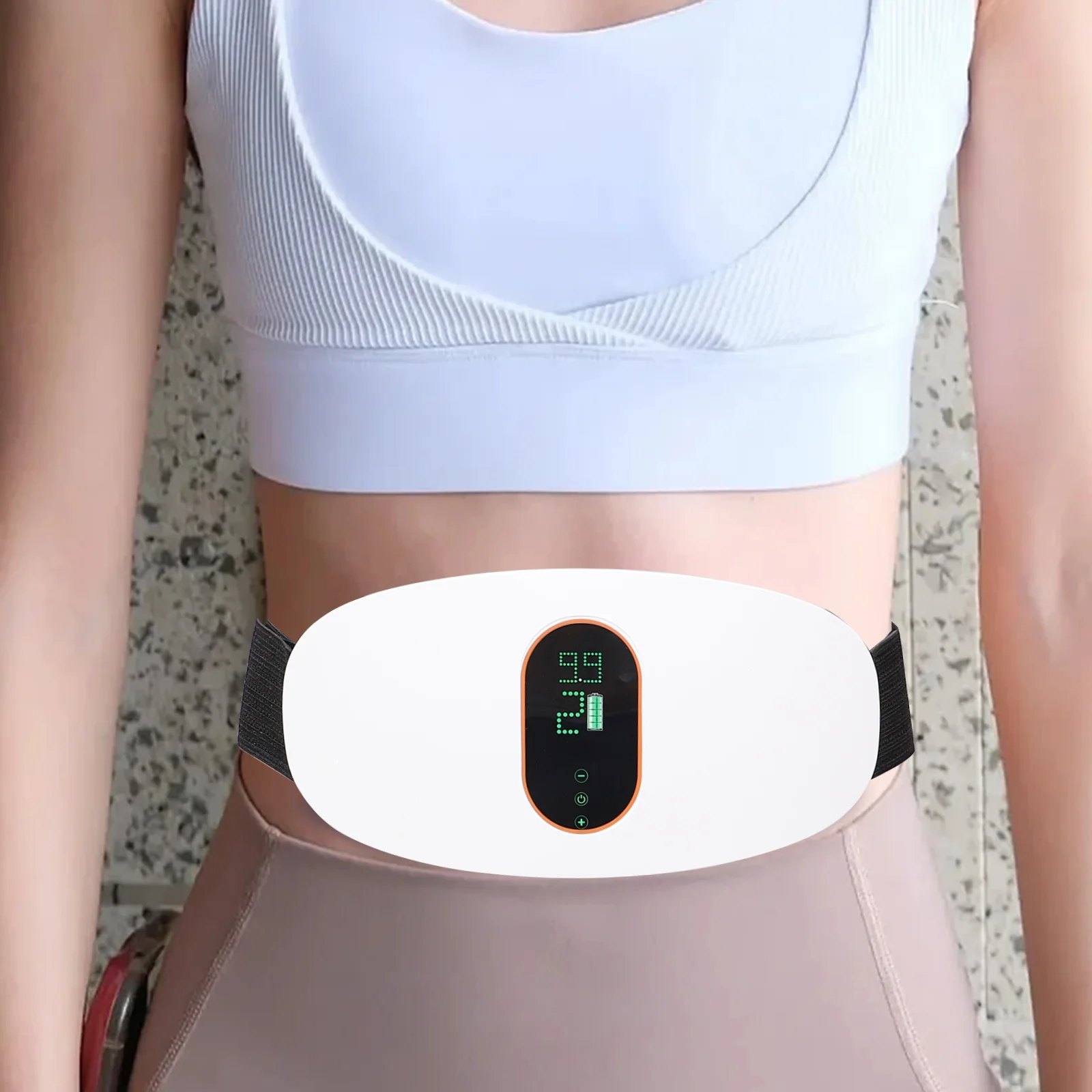 

Беспроводной электрический пояс для похудения, устройство для массажа живота, портативная вибрационная повязка на талию, товары для здоровья, товары для здоровья