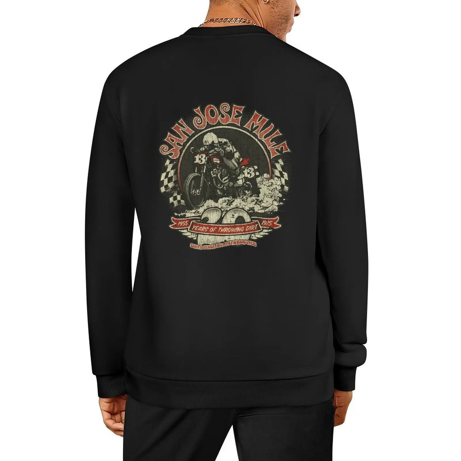 

San Jose Mile Pullover anime clothes mens clothing tracksuit winter clothes new hoodies and sweatshirts