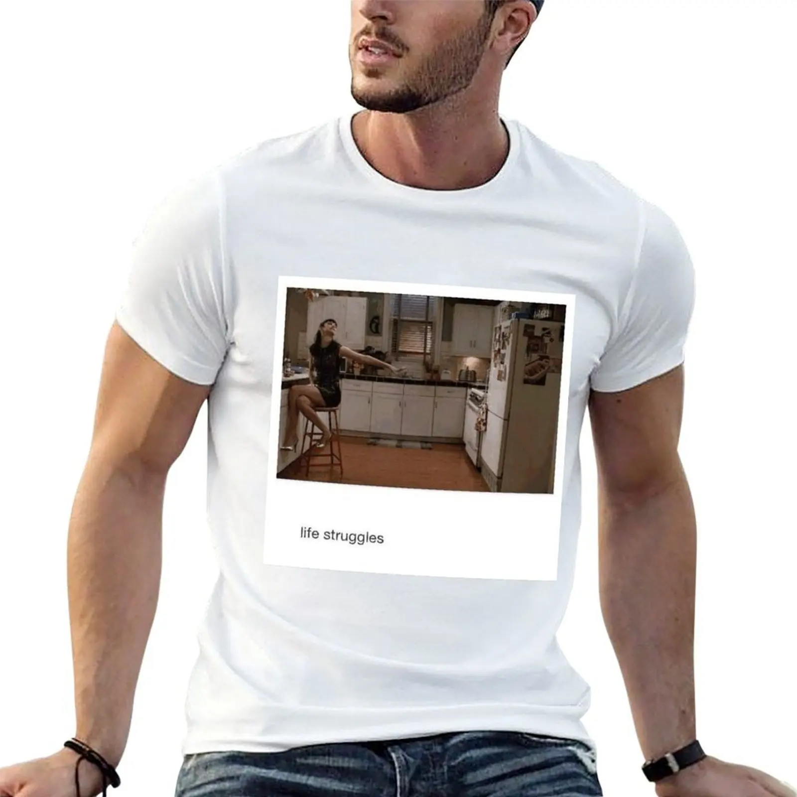 

quality t casual man T-Shirt shirts cotton t shirts t high for cotton shirt struggles life man