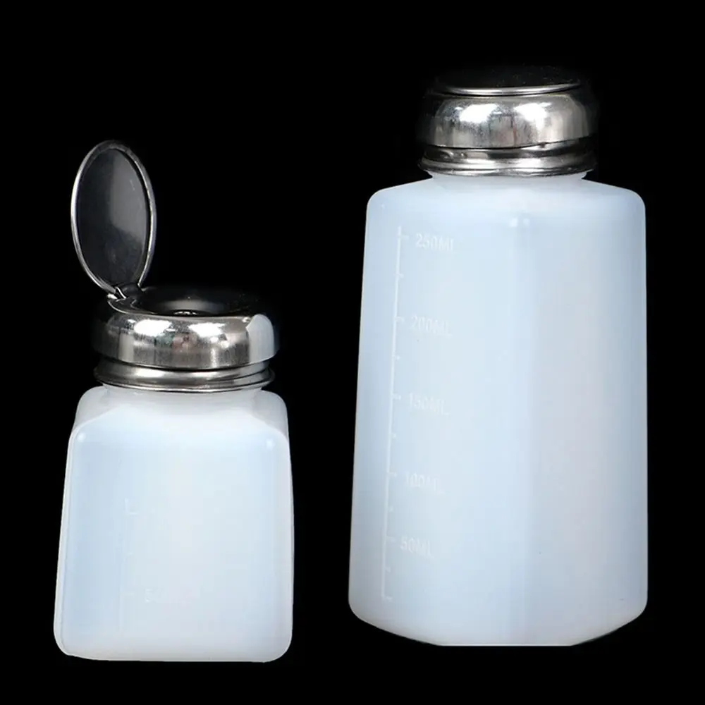 100/200/250/500ML Liquid Alcohol Split Bottle Anti Volatilization Flux Bottle Press Type Split Bottle image 2