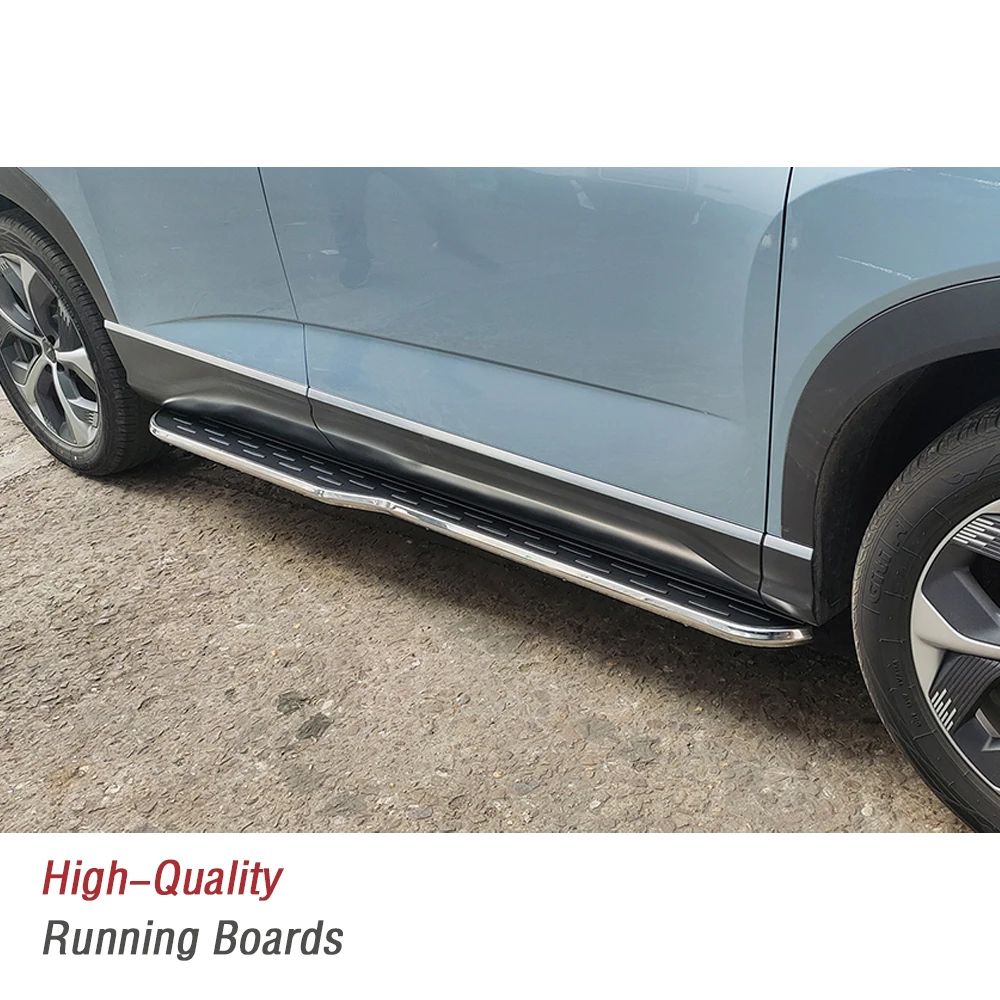 قضبان خطوة من الألومنيوم لشيري C5 أومودا 5 2023-2025 لوحات الجري دواسة الخطوة الجانبية #3