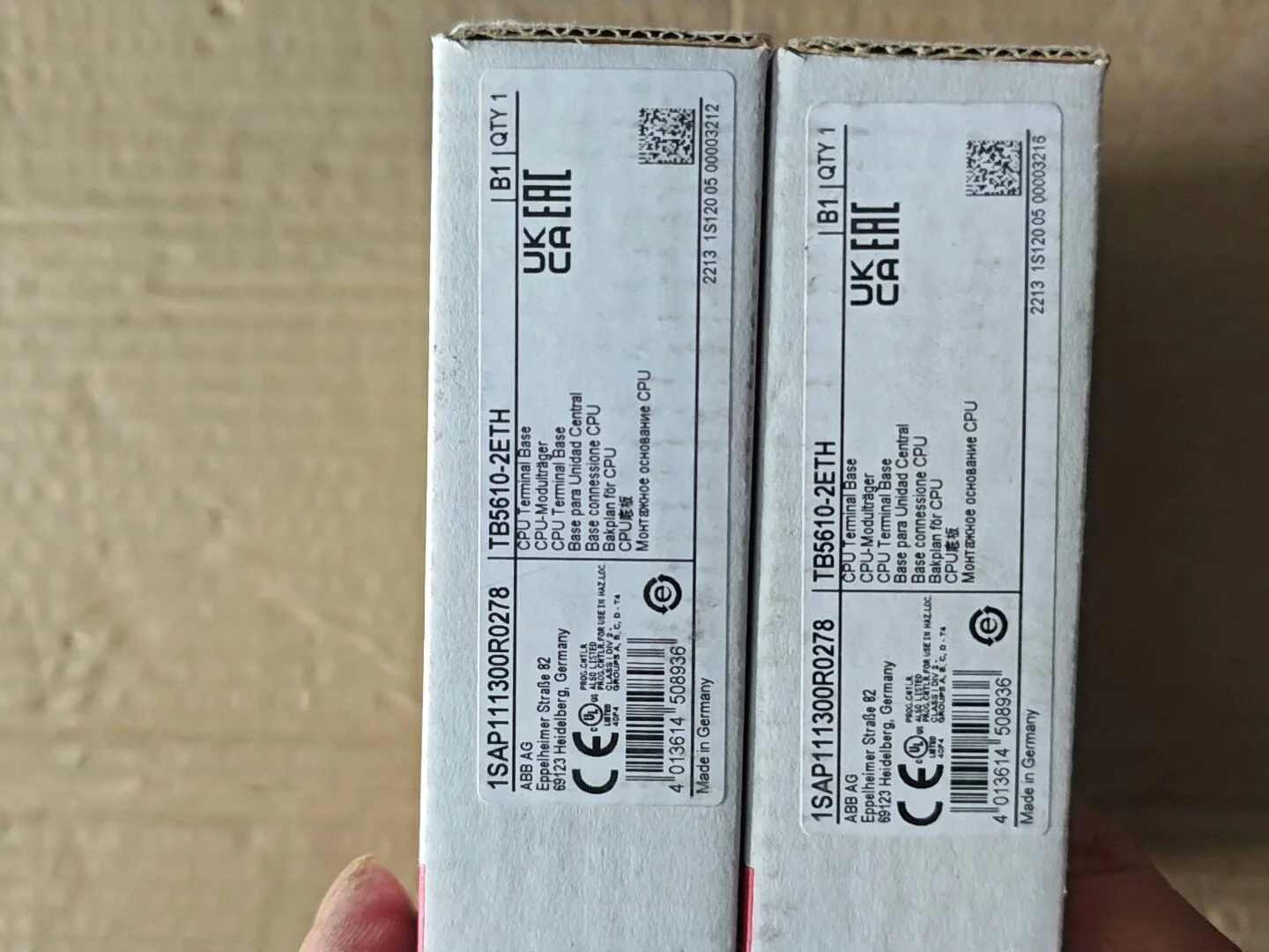 ABB Module Base TB5610-2ETH 1SAP111300R