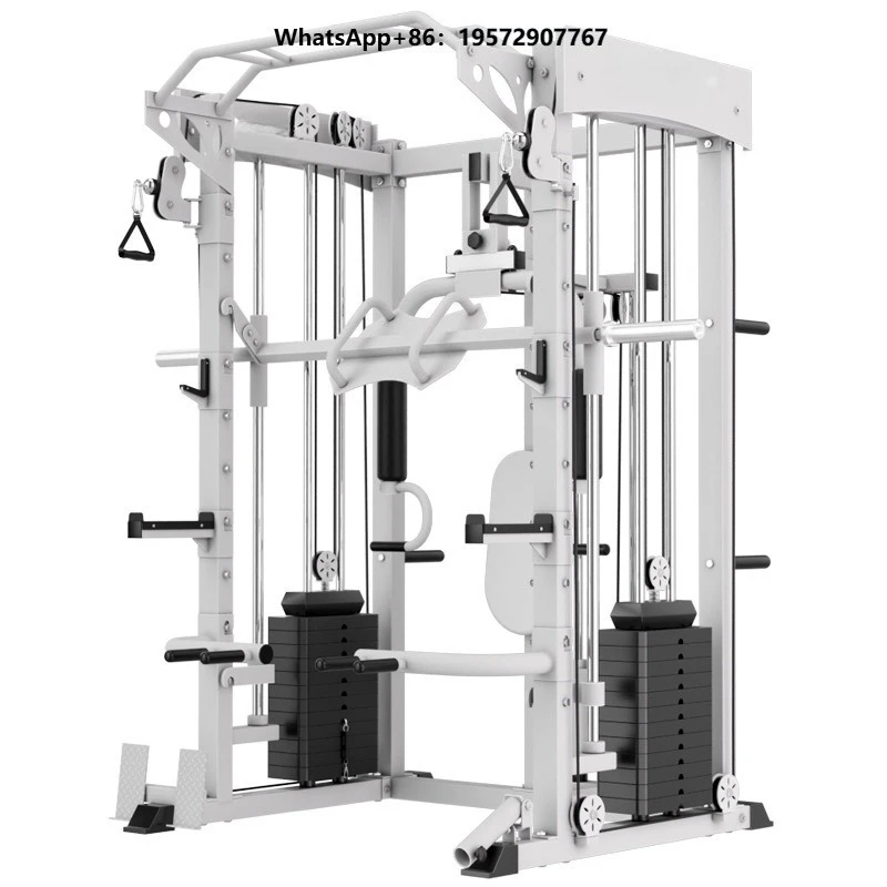 Multi-Function Home Use Machine Squat and Bench Press Rack Trainer