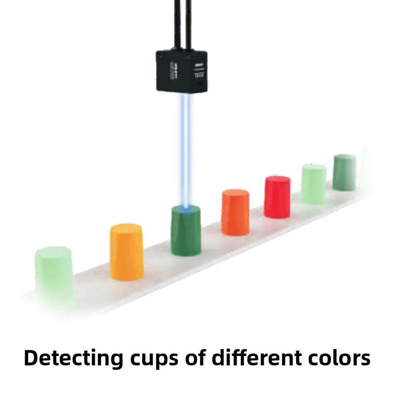 Direct Supply EB-NWC1N High-Precision Micro-Color-Difference Recognition 24V NPN RGB Color Sensor Sensor Sensor