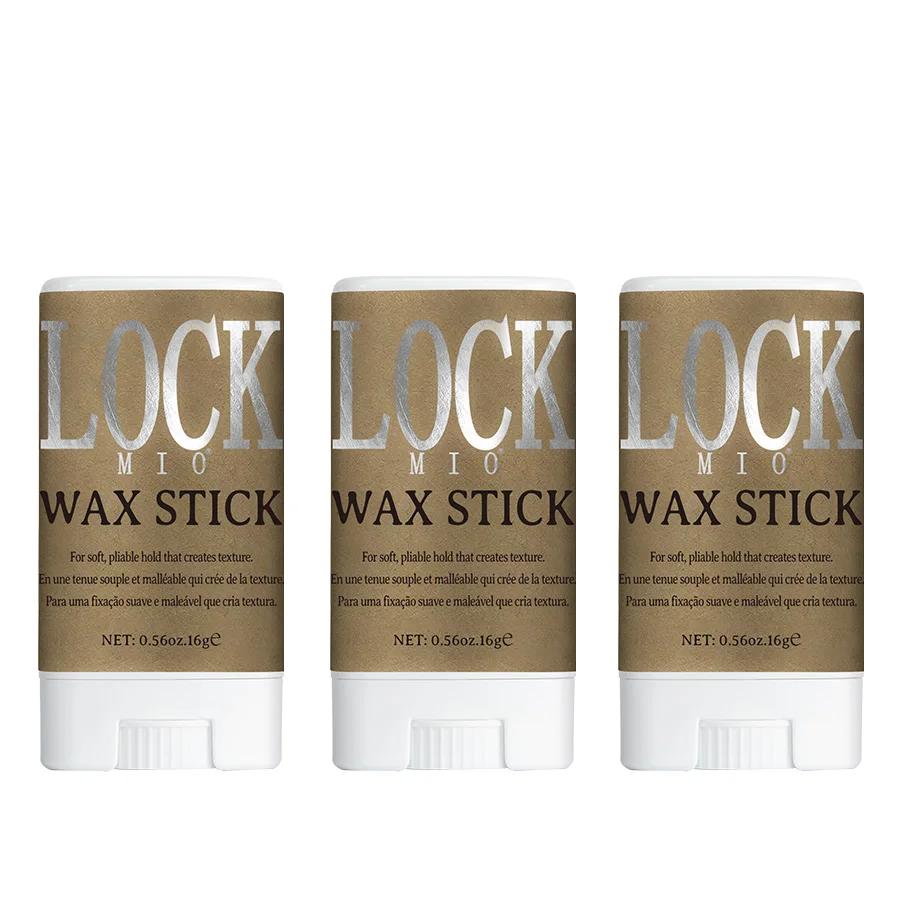 LOCKMIO Haar Wax Stick voor Vrouwen en Kinderen Langdurige Hold Pommade Controle Gebroken Kroezen Flyaway Styling Wax voor Natuurlijke Pruiken