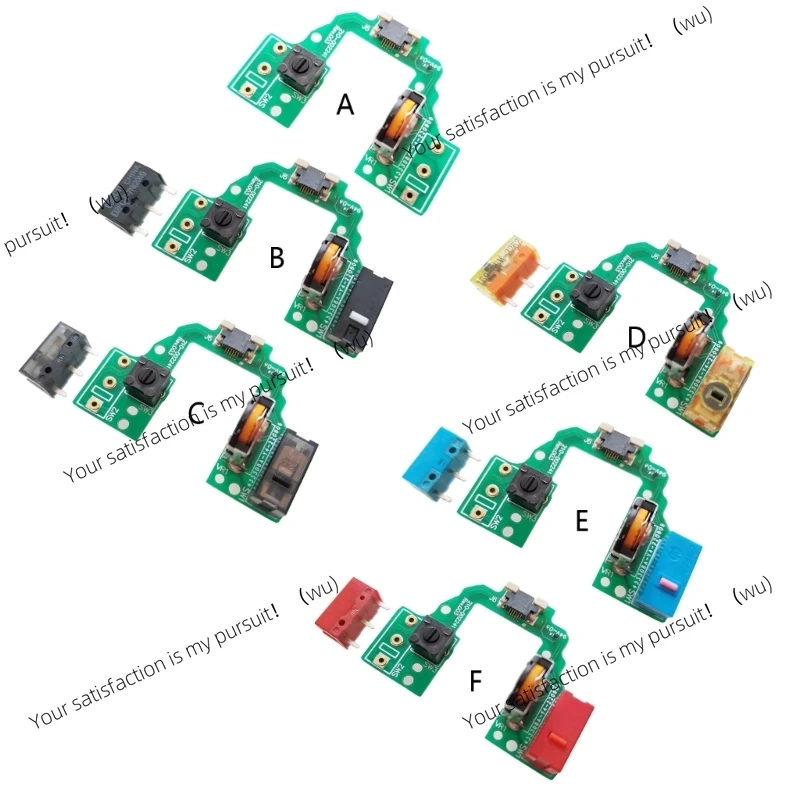 Mouse hot-swappable main board for Micro motion PCB button board with Logitech G Pro X ultra-light gaming mouse micro switch