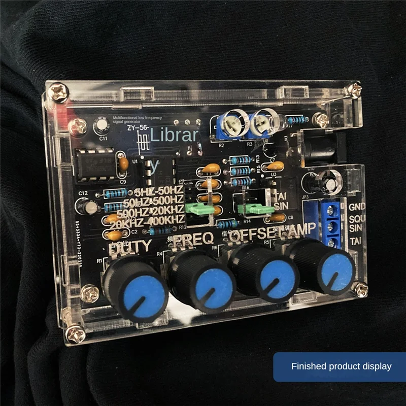 Y51A-ICL8038 Function Signal Generator Module Sine Square Triangle Signal Generators DIY Welding Practice Kit