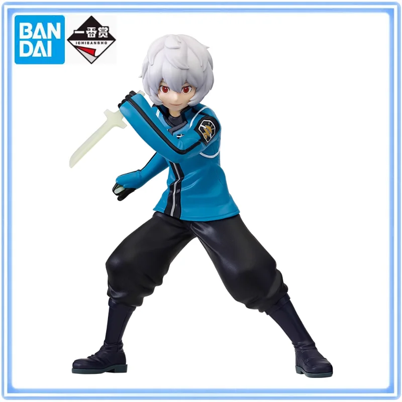 

Original Bandai Ichiban Kuji Anime World Trigger Kuga Yuma Hyuse Figure Prize Action Figure Model Collectible Toys Gift