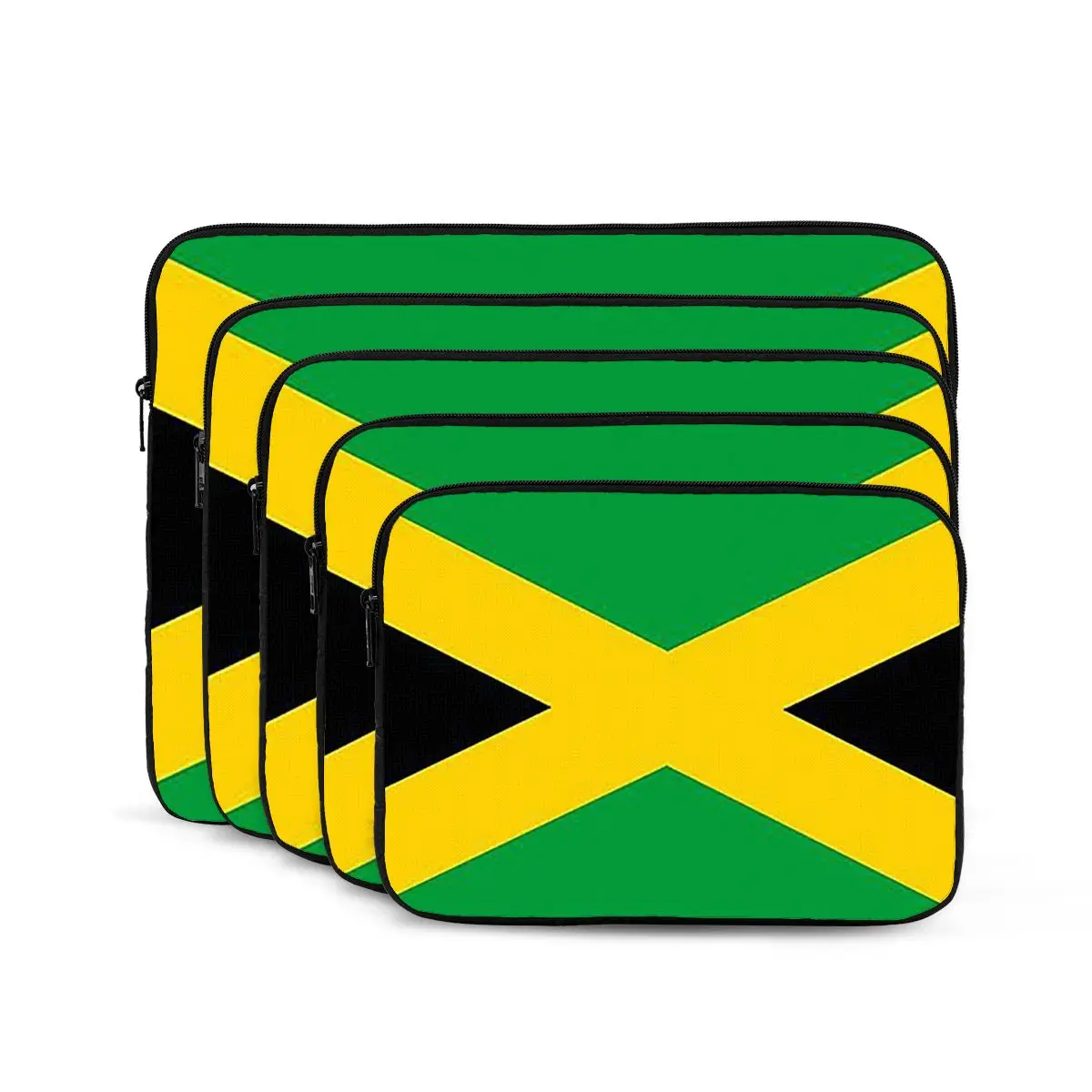 

Flag Of Jamaica Jamaican Flag Notebook Laptop Bag Case Pouch For Macbook Air Pro Tablet Shockproof Case Bag