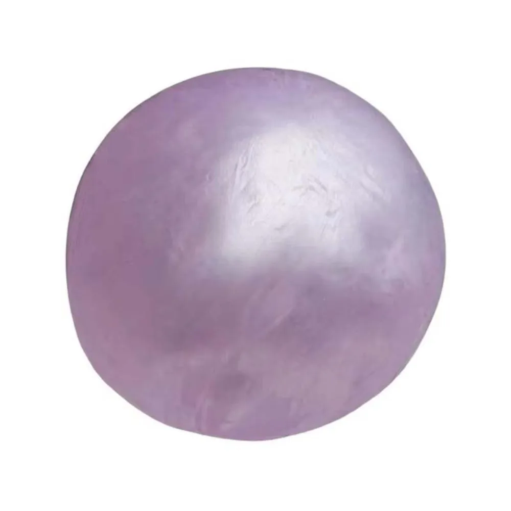 Blue Coconut Oil Squishy Ball Soft Slow Rising Ball Quick-rebound Squeeze Toy Transparent Clear Jelly Pearl Squeeze Ball