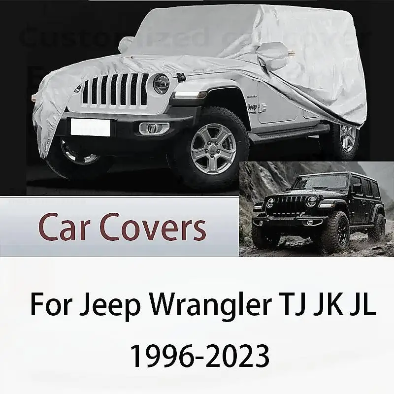 

For Outdoor Protection Waterproof Dustproof Jeep Wrangler for Jeep Wrangler Car Covers