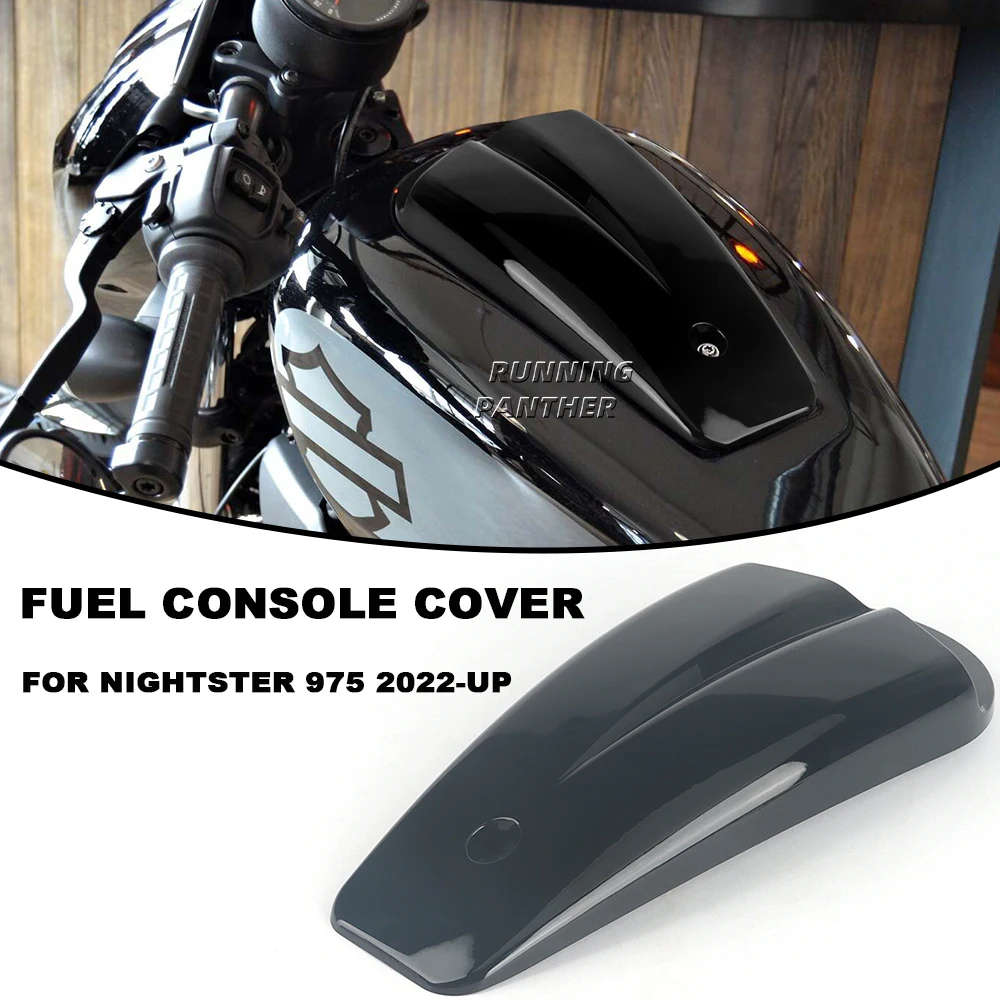 

Air Scoop Gloss Black Dash Fuel Console Gas Tank Cover Motorcycle Accessories For Harley Nightster 975 RH975 S 2022 2023 2024