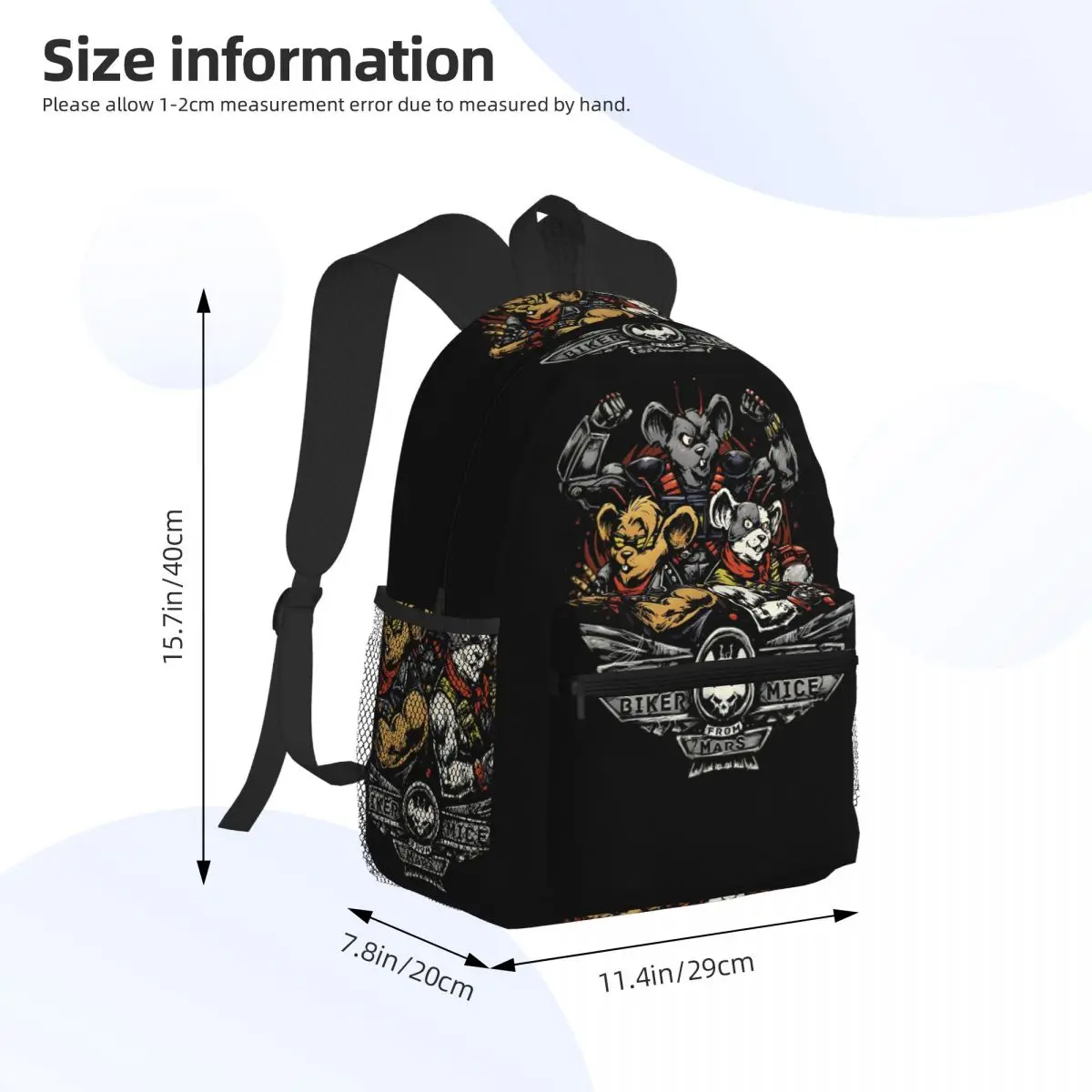 حقيبة ظهر مدرسية لراكبي الدراجات النارية مايس من مارس، حقيبة ظهر للمشي لمسافات طويلة والسفر للأولاد والبنات، حقائب كتف عصرية على الكتب #2