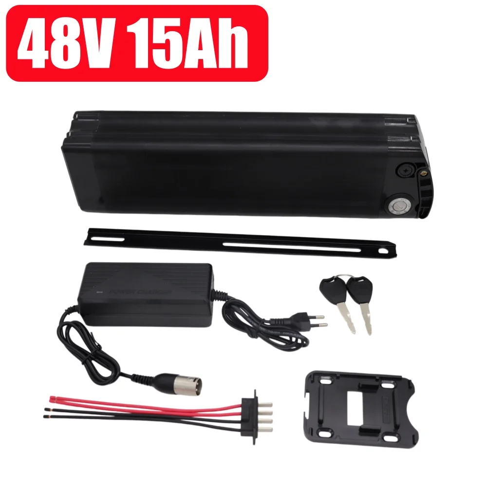 36V 25Ah 48V 20Ah Batterij 18650 Li-ion Oplaadbare Batterij Ingebouwde Bms voor Silverfish 250W-1000W Bafang Motor Kit met Oplader