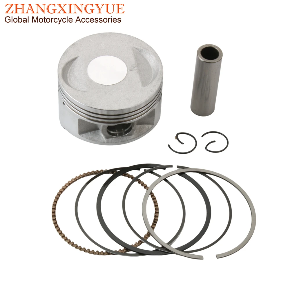 Agility125 52.4mm 57.4mm 58.5mm 61mm 63mm Piston Kit For Kymco Agility DJ S Heroism Like Movie People S Super 8 125cc KUDU 4T view 5
