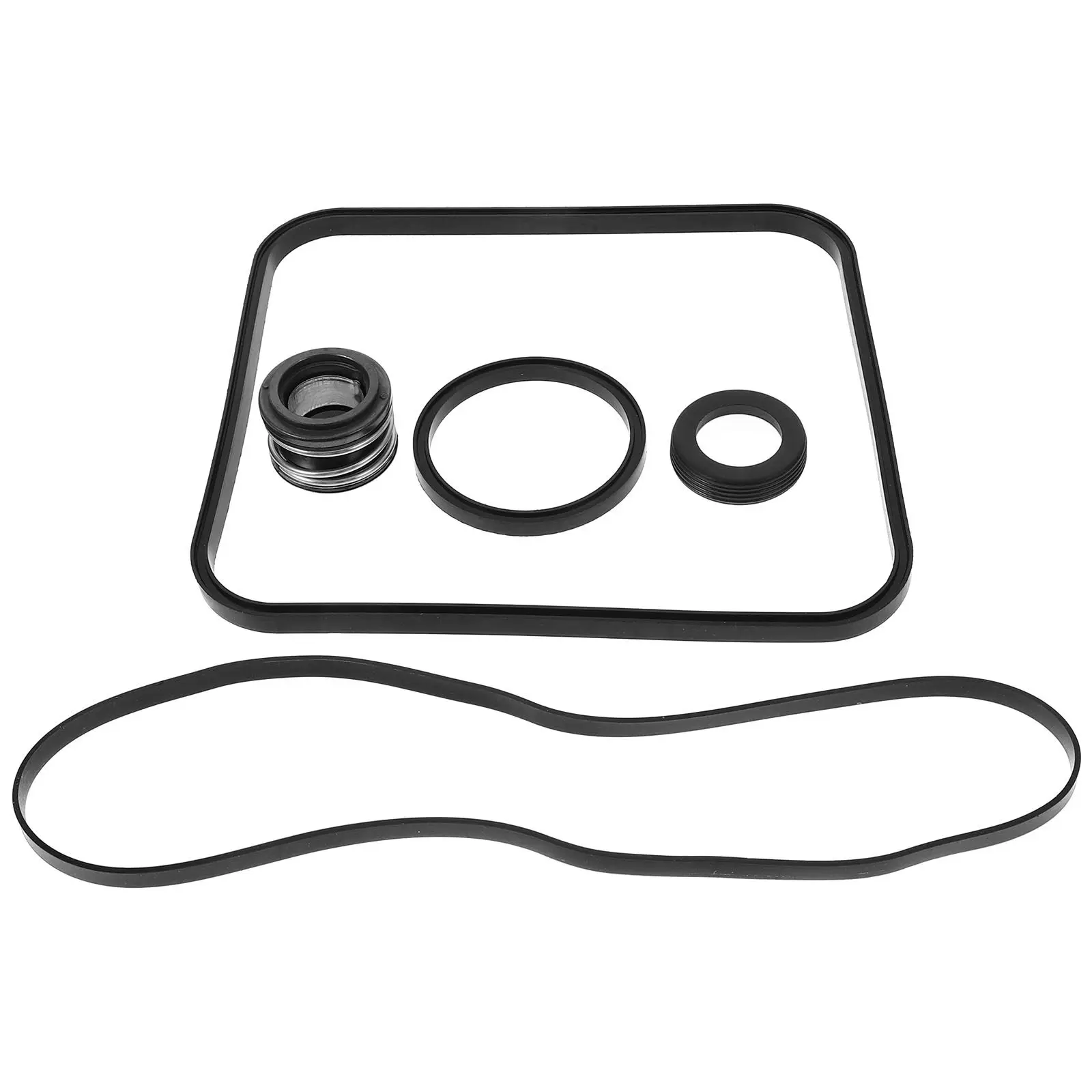 1Set Swimming Pool Pump O-Ring Seal Kit Rubber Sealing Rings Easy Installation No Tools Required Universal Fit Pool Pump