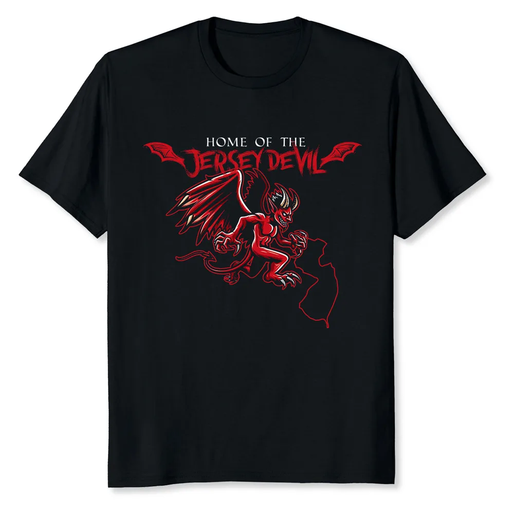 

NEW LIMITED Home Of The Jersey Devil Cryptid New USA T-Shirt