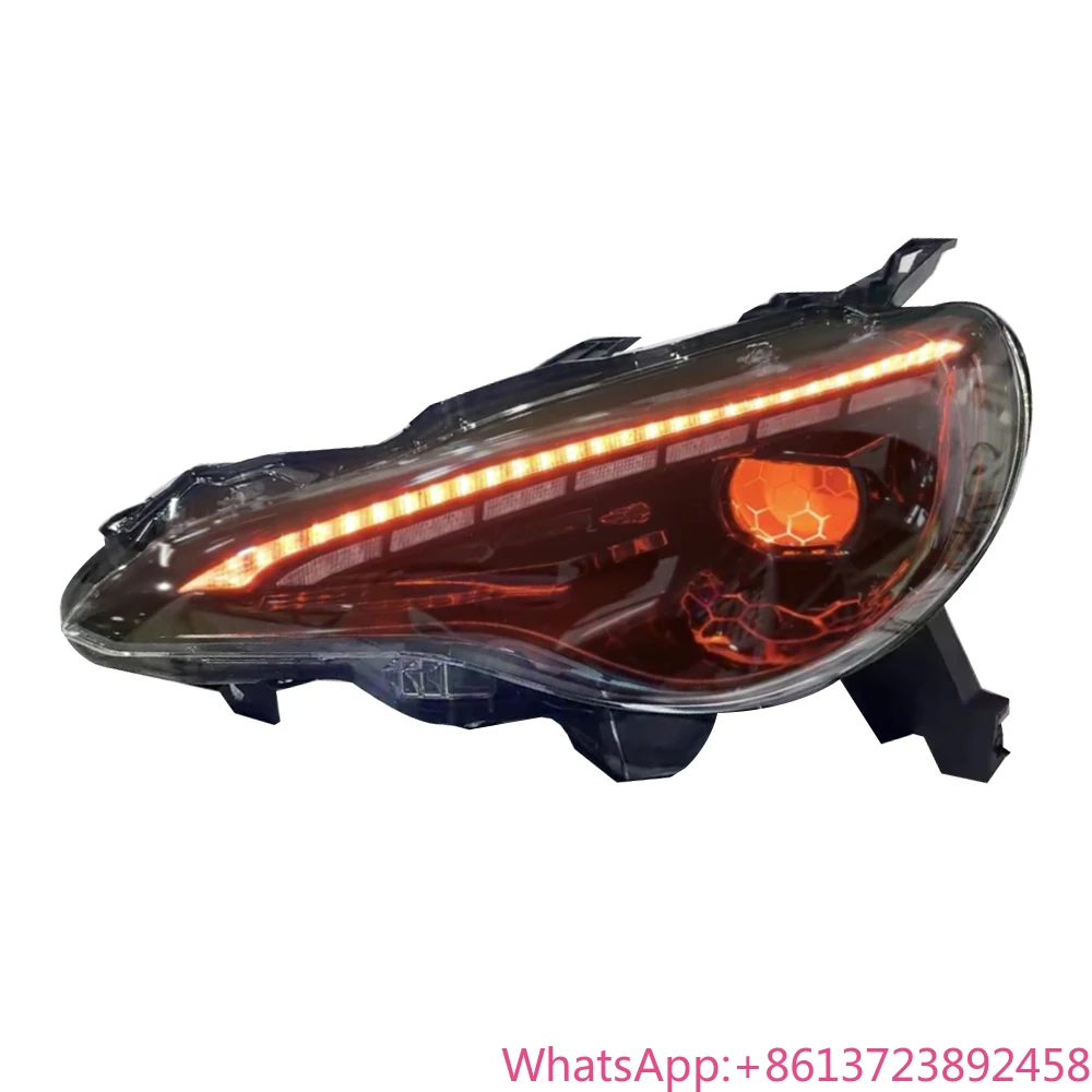 

DK Motion for 2012-2021 Toyota 86 Subaru BRZ Scion FR-S GT 86 LED Sequential Turning Headlamps RGB DRL GT86 Headlight