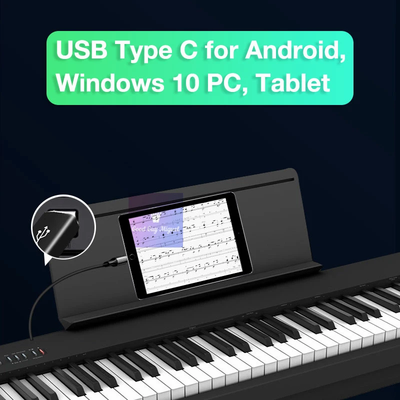 ميدي الكهربائية البيانو الإلكترونية لوحة المفاتيح طبل DAC USB C إلى USB 2.0 طابعة محول USB نوع C محول للطابعة الفاكس الماسح الضوئي
