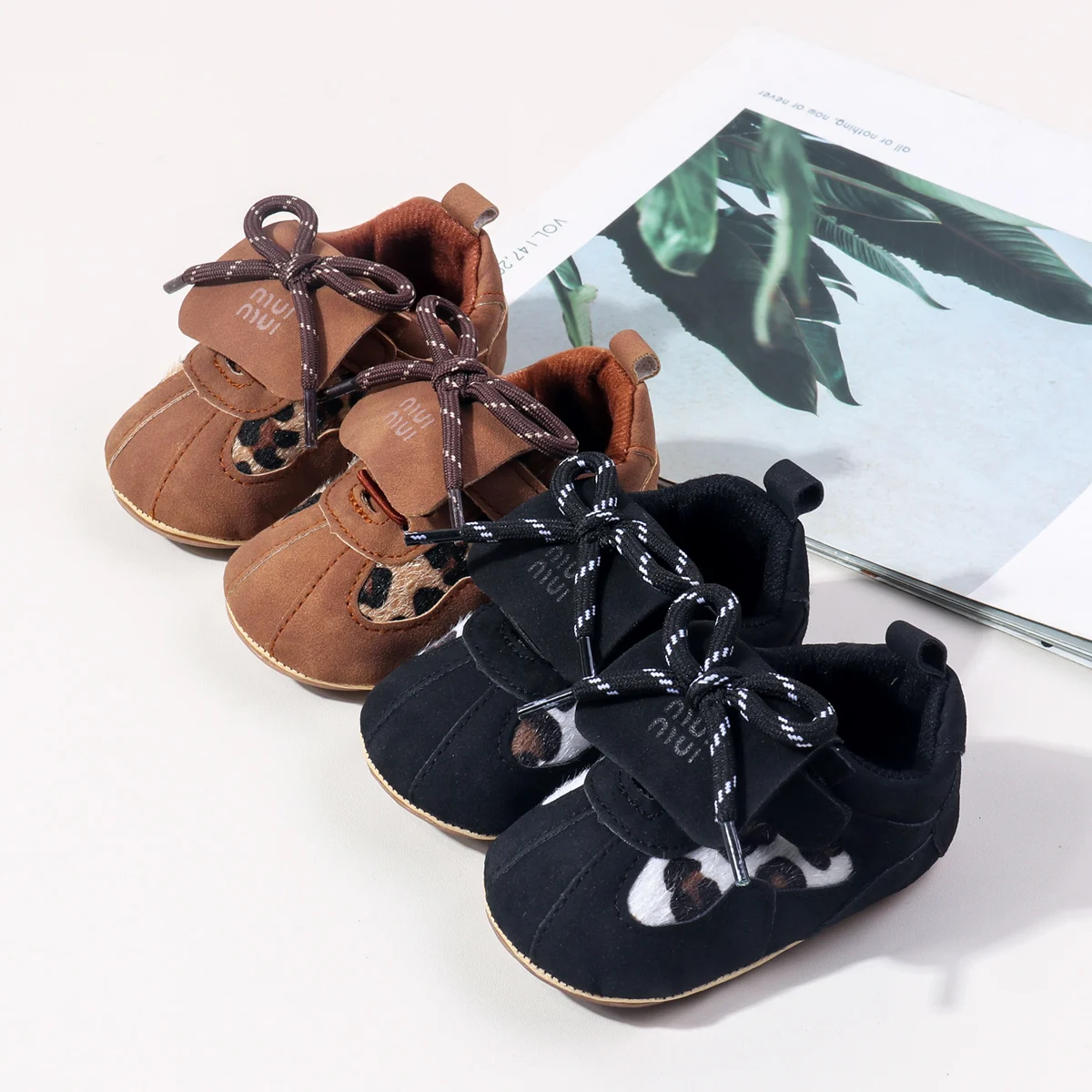 Hot-Selling Leopard-Print Stylish Baby Shoes For Spring And Autumn Casual Shoes Boys' And Girls' Children's Toddler Shoes