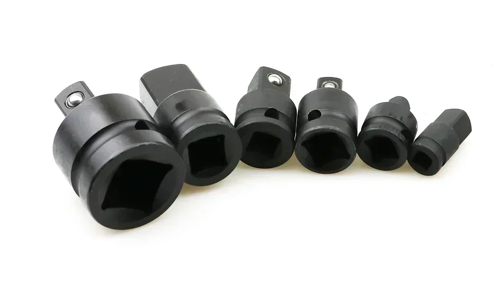 6-Piece Impact Adapter And Reducer Set Use With Impact Wrenches And Drills In Auto And Construction Work Set For Ratchet Wrench