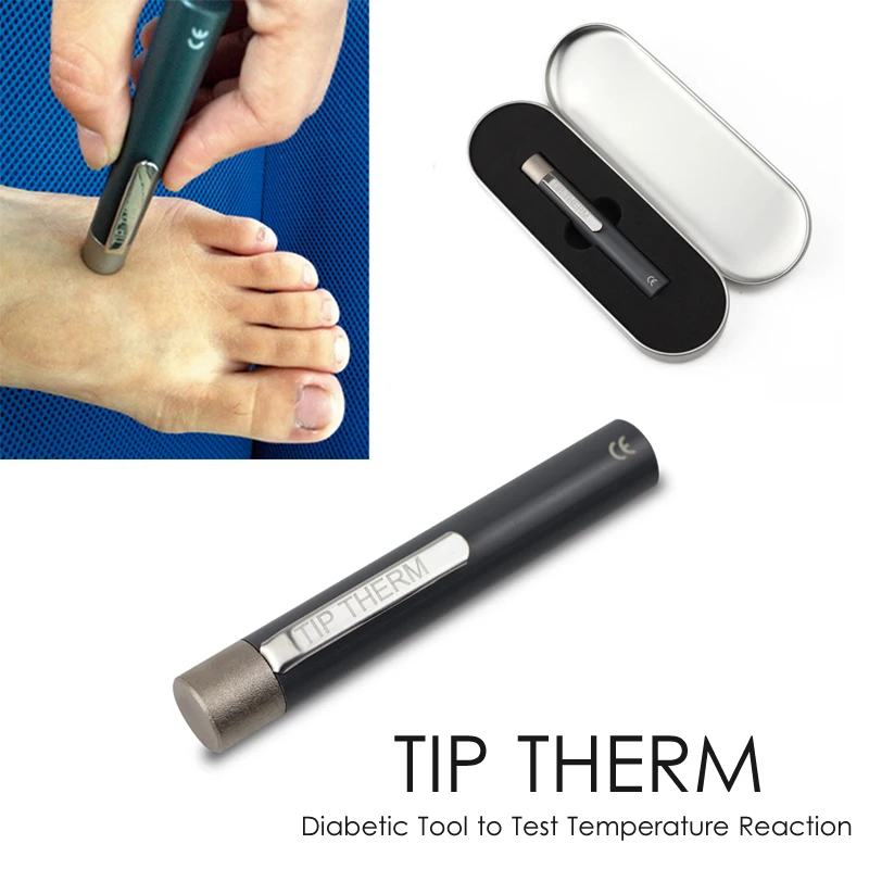 Medical Diabetic Sensory Neuropathy Tester Foot Nerve Thermometer Pen Endocrinological Diabetes Tip Therm Warm Cold Test Tool C2
