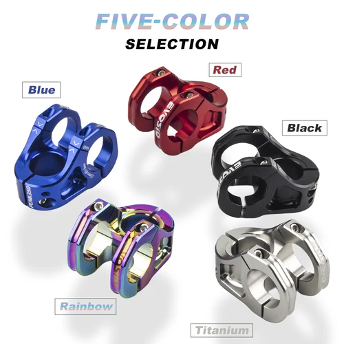 Imagen 2 del producto EVOSID-vástago para bicicleta de montaña, 31,8mm, CNC, puente corto de potencia, elevador de escalada de alta resistencia