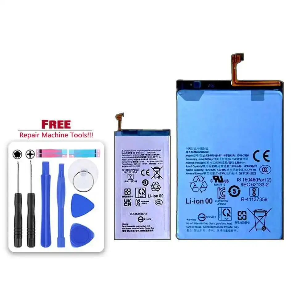 

Mobile Phone Battery EB-BF956ABY+EB-BF957ABY 1975Mah 2355Mah Reliable Power Long Lasting For Samsung Galaxy Z Fold 6