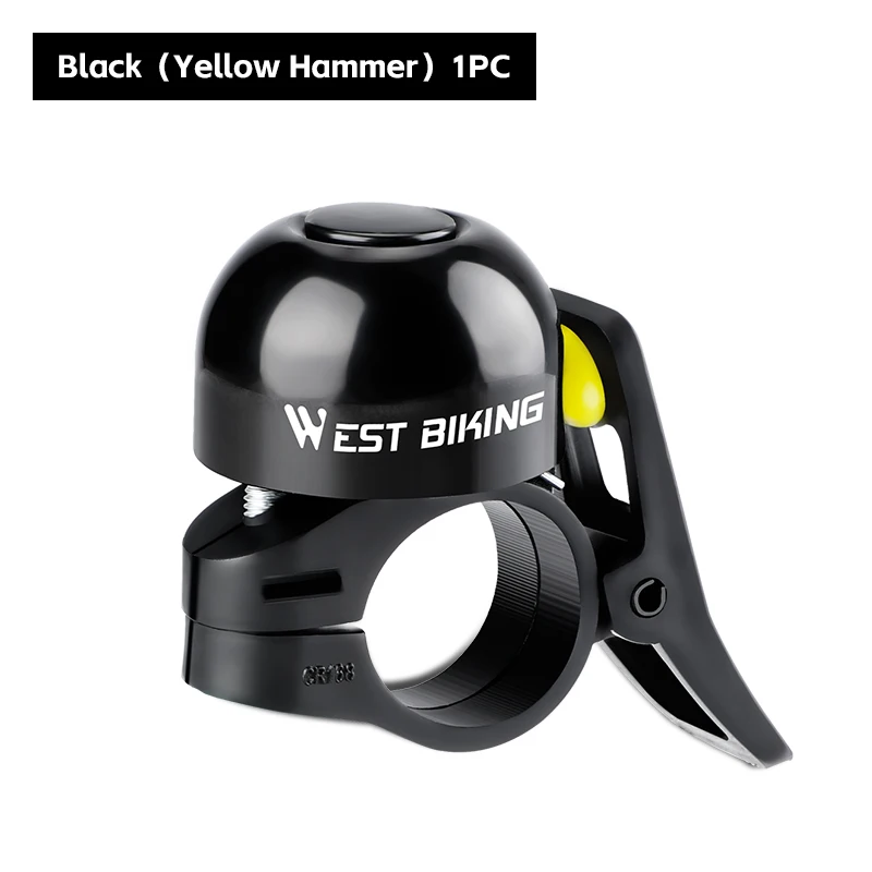 WEST RADFAHREN Mountainbike Glocke Sicherheit Warnung Signal Laut Retro Fahrrad Glocke Straße Lenker Fahrrad Zubehör Reit Ausrüstung – Detail 1