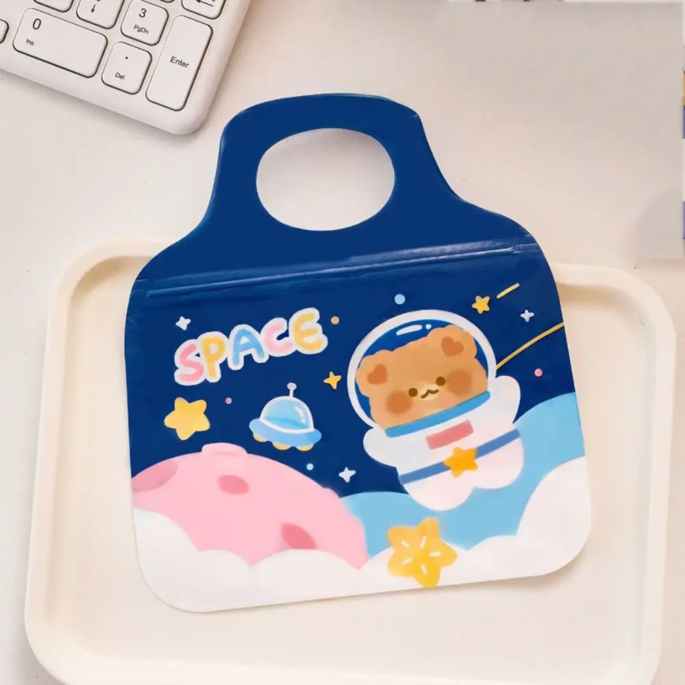 Large-capacity Special-shaped Sealing Bag Korean Cartoon Sealing Cartoon Packaging Bag Cute Mini Storage Bag Holiday Gift