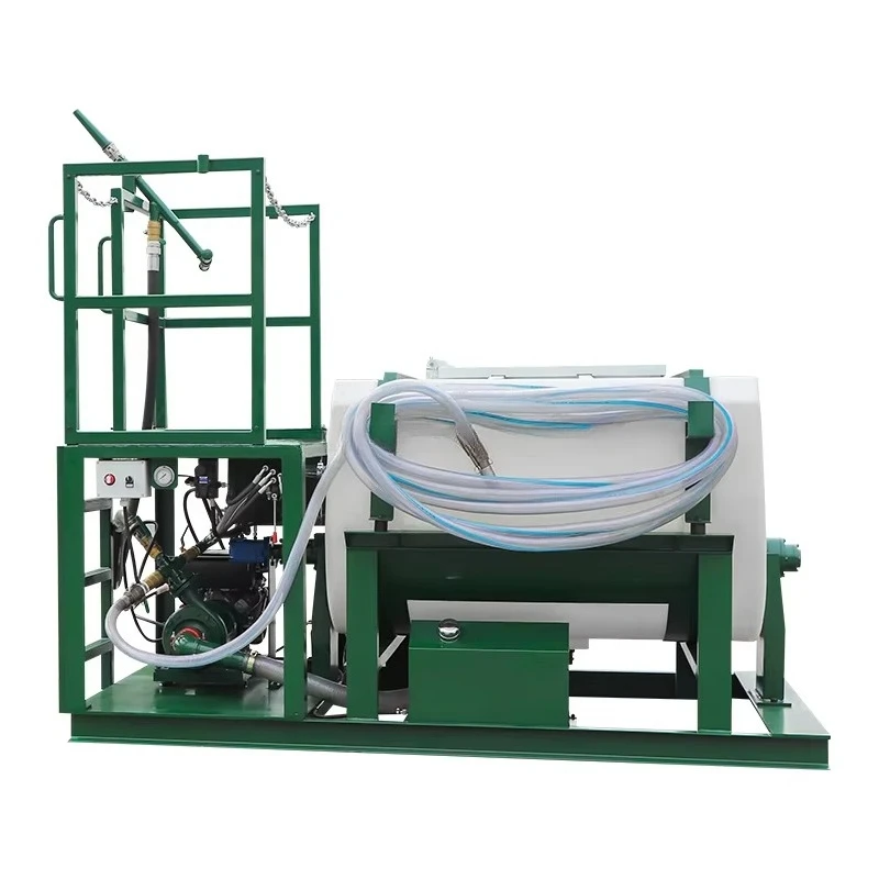 

2m3 Small Polyethylene tank Mechanical-agitated Hydroseeding Machine for Residential and Commercial Seeding