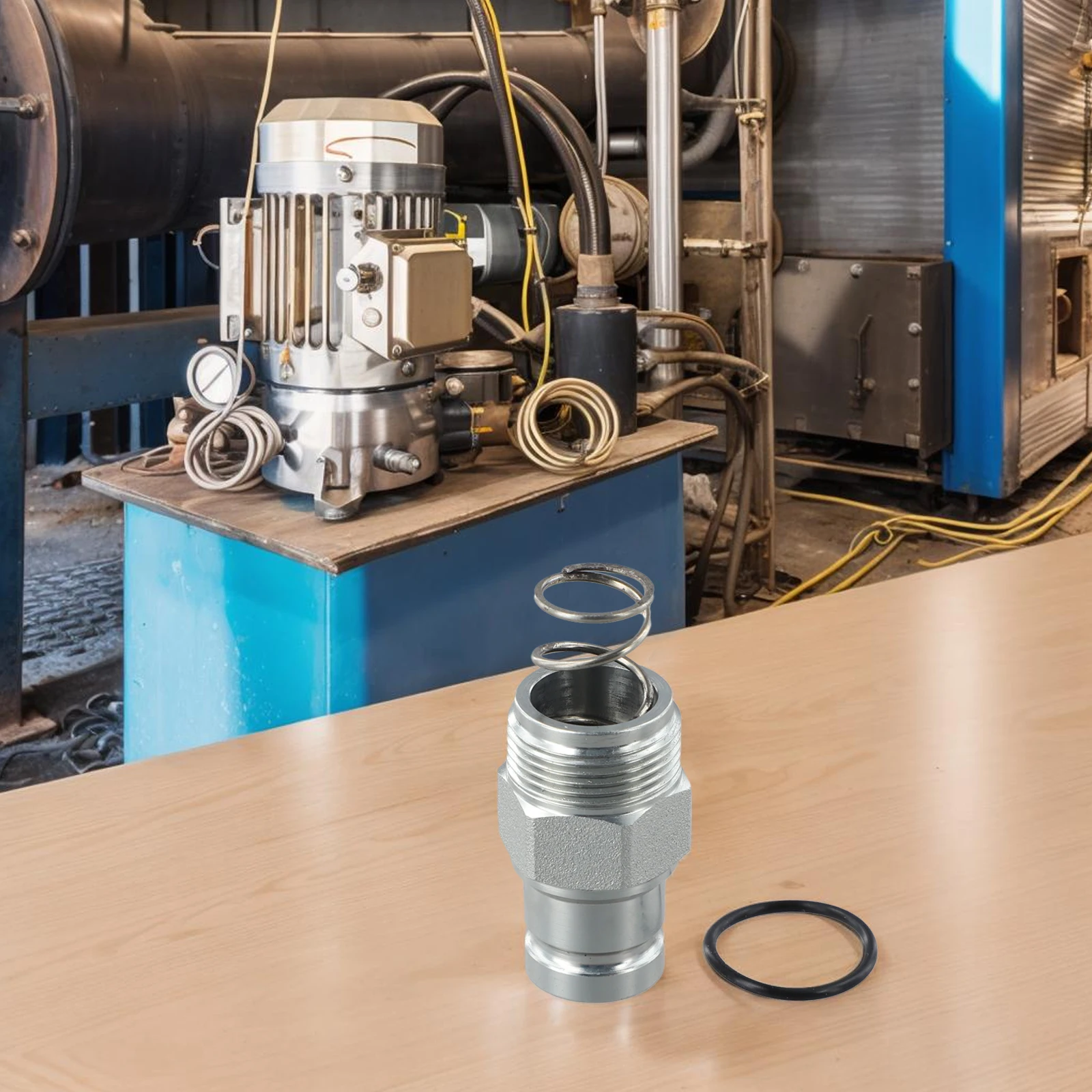 

Быстроразъемное соединение для погрузчиков Bobcat, гидравлический штекер с плоской поверхностью 3/8 дюйма, совместимый с номером детали 7246798