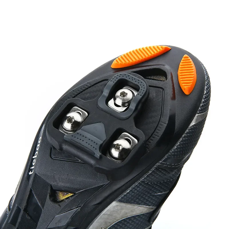 Rrskit Bicycle Pedal Cleats Road Bike Self-Locking Plate For KEO Ultralight Cycling Pedal Shoes Cleat Floating For Wellgo RC7