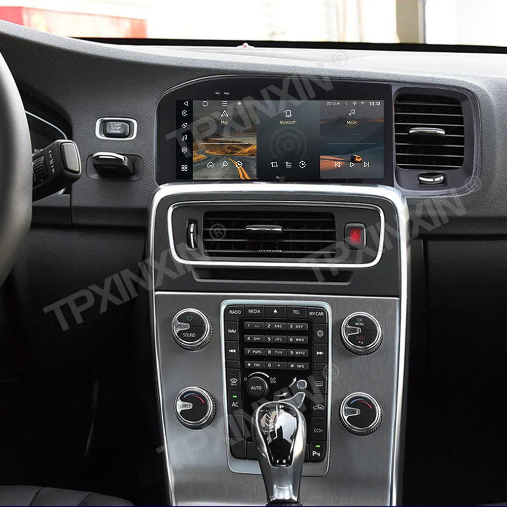 For Volvo S60 V60 2011 2012 2013 2014 2015 2016 2017 2018 2019 Android  Car Radio Multimedia Player GPS Navi Carplay Head Unit