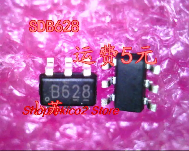 10pieces Original stock SDB628 B628  SOT23-6  DC